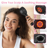 Nafimityβ’ | 3-in-1 Red Light Scalp Massaging Brush