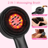 Nafimityβ’ | 3-in-1 Red Light Scalp Massaging Brush