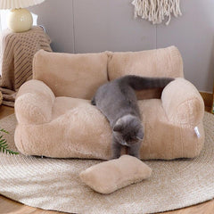 Luxury Winter Cat Bed