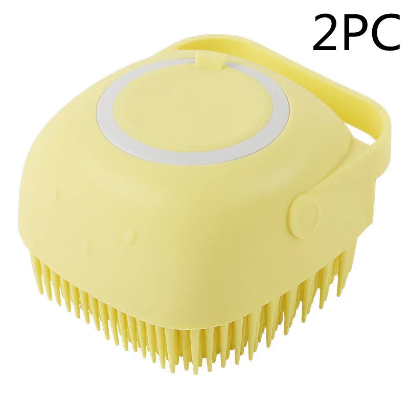 Shampoo Pouring Grooming Glove