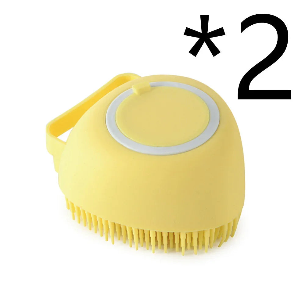 Shampoo Pouring Grooming Glove