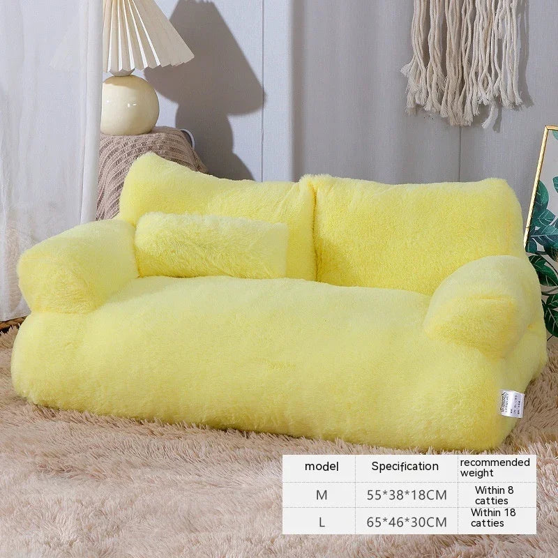 Luxury Winter Cat Bed