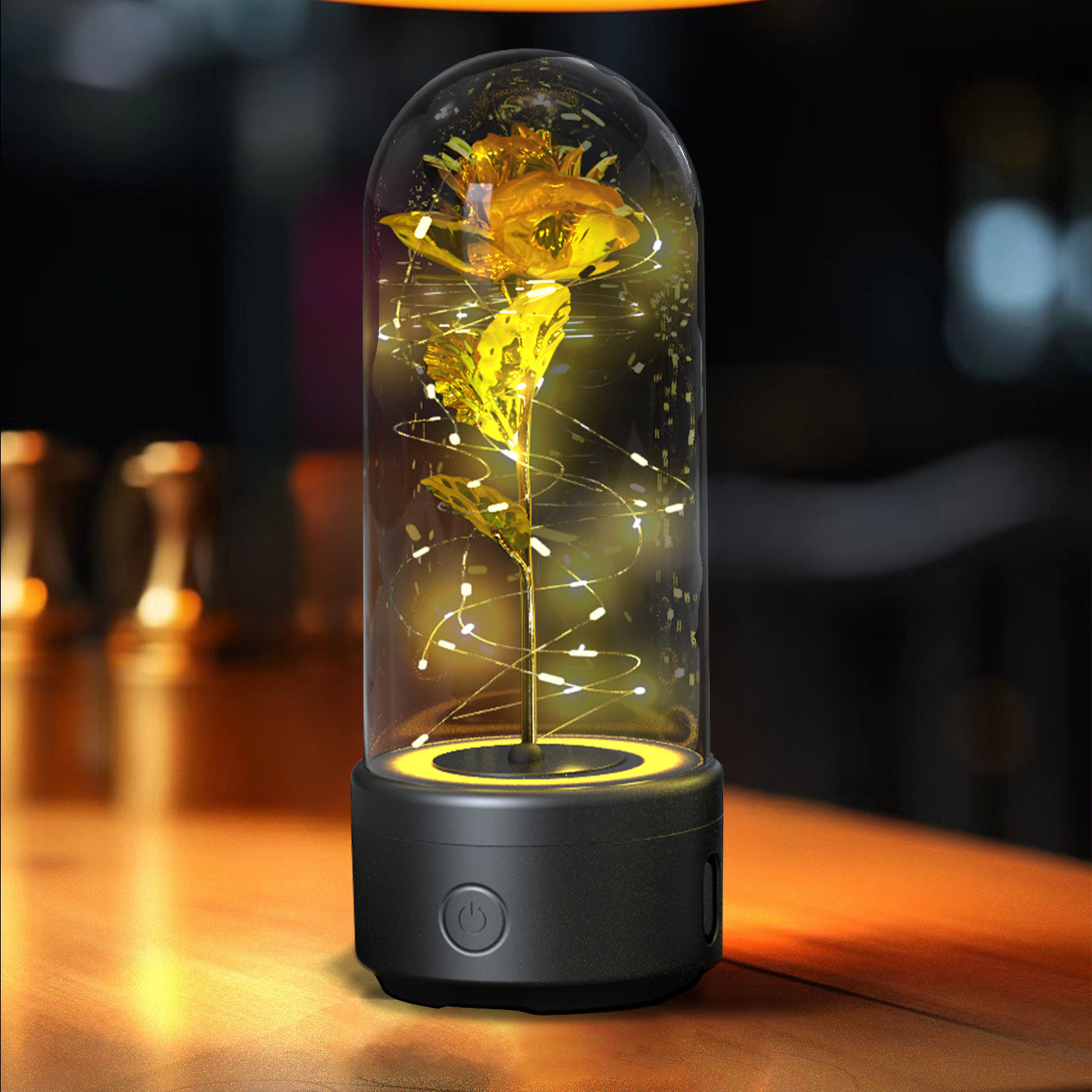 Rose Light Bluetooth Speaker