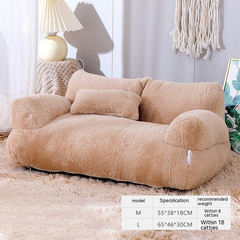 Luxury Winter Cat Bed