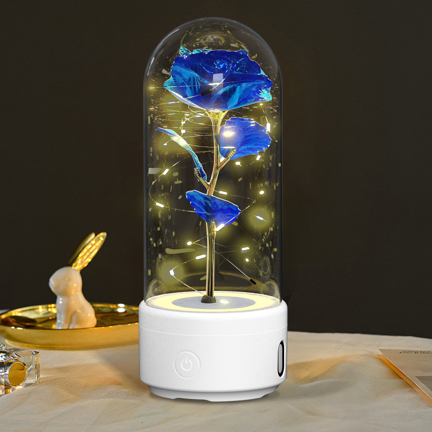 Rose Light Bluetooth Speaker