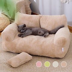 Luxury Winter Cat Bed