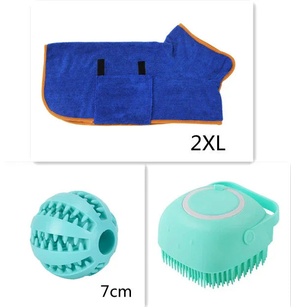Shampoo Pouring Grooming Glove