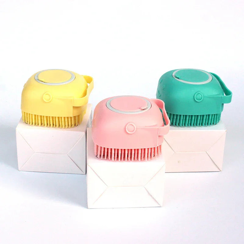 Shampoo Pouring Grooming Glove